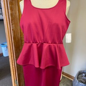 Peplum Dress